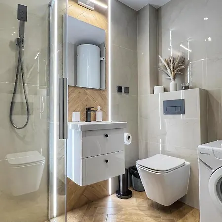 Апартаменти Skandynawska Prostota Z Basenem I Sauna *